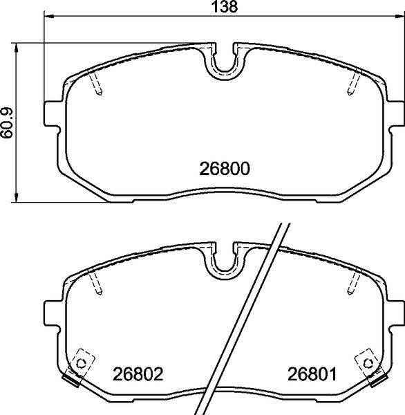 Pagid Racing Street+ Brake Pads T8238SP2001