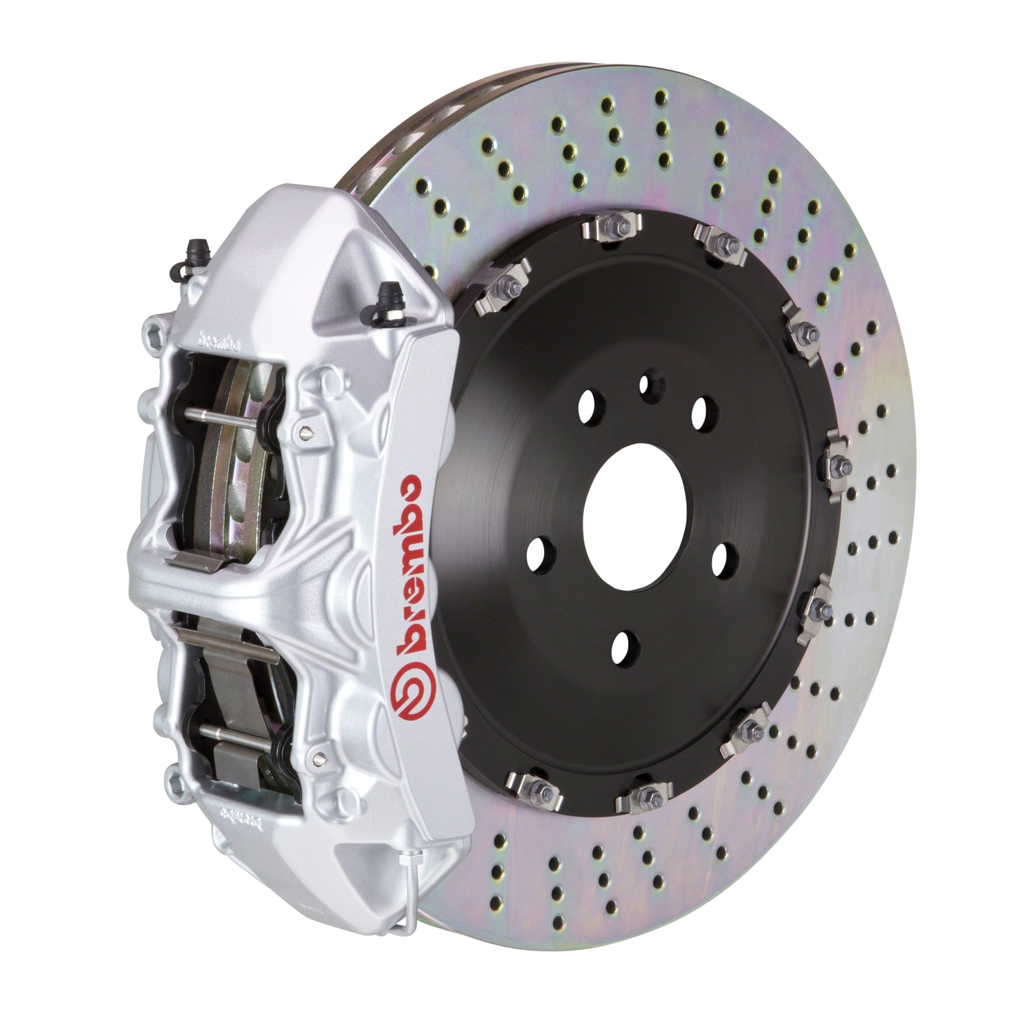 Front Brembo Gran Turismo Braking Upgrade Kit (1N18501A) GT / M6 Caliper with 6-Pistons & 2-piece 365x34 Disc