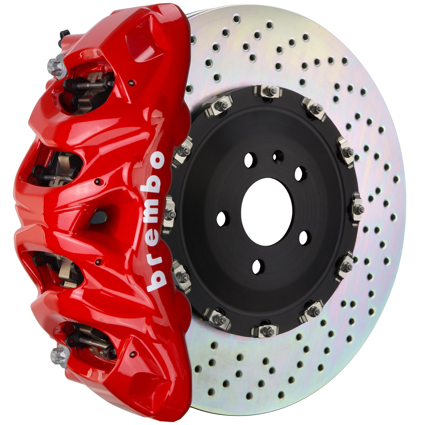 Front Brembo Gran Turismo Braking Upgrade Kit (1Q19602A) GT / BM8 Caliper with 8-Pistons & 2-piece 412x38 Disc