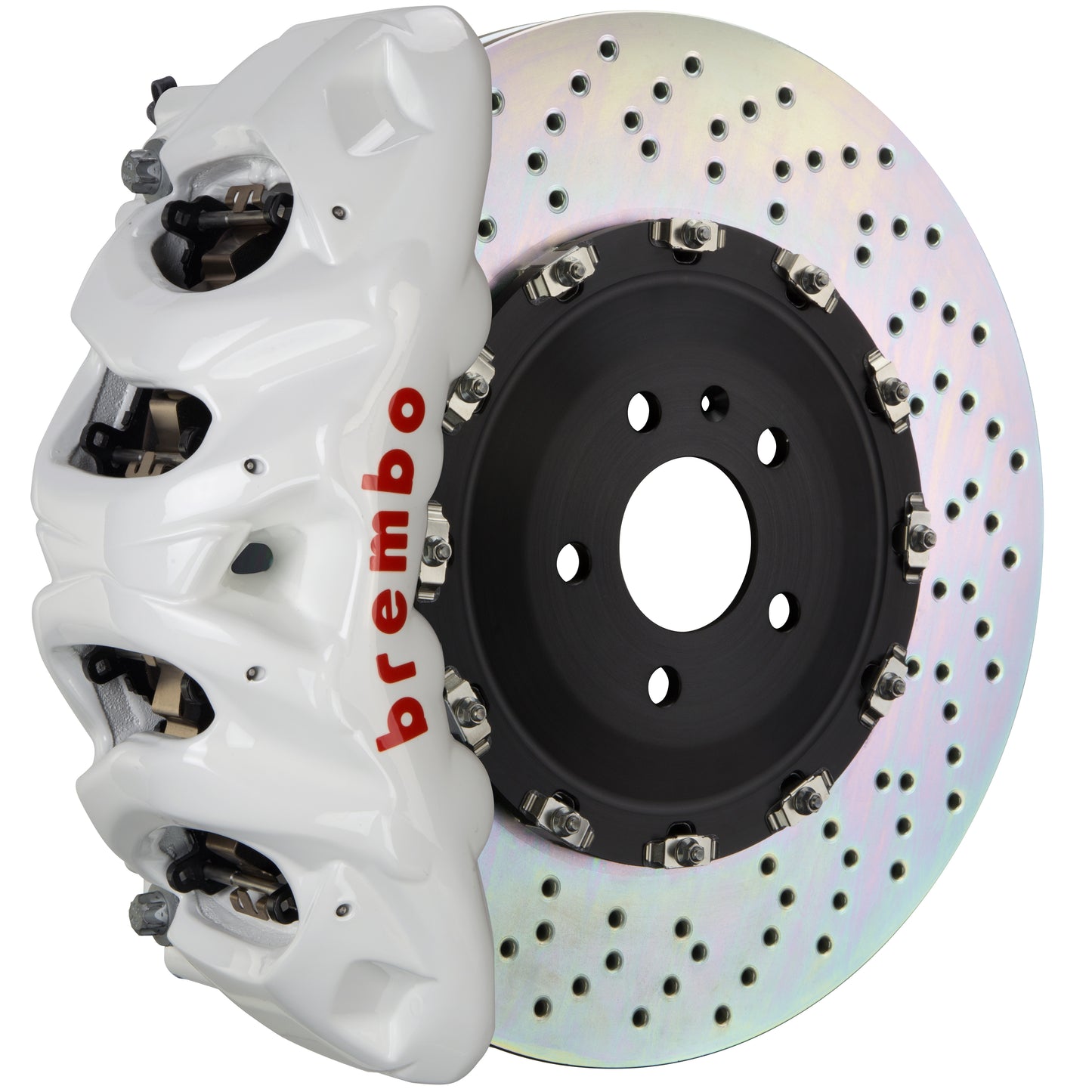 Front Brembo Gran Turismo Braking Upgrade Kit (1Q19621A) GT / BM8 Caliper with 8-Pistons & 2-piece 412x38 Disc