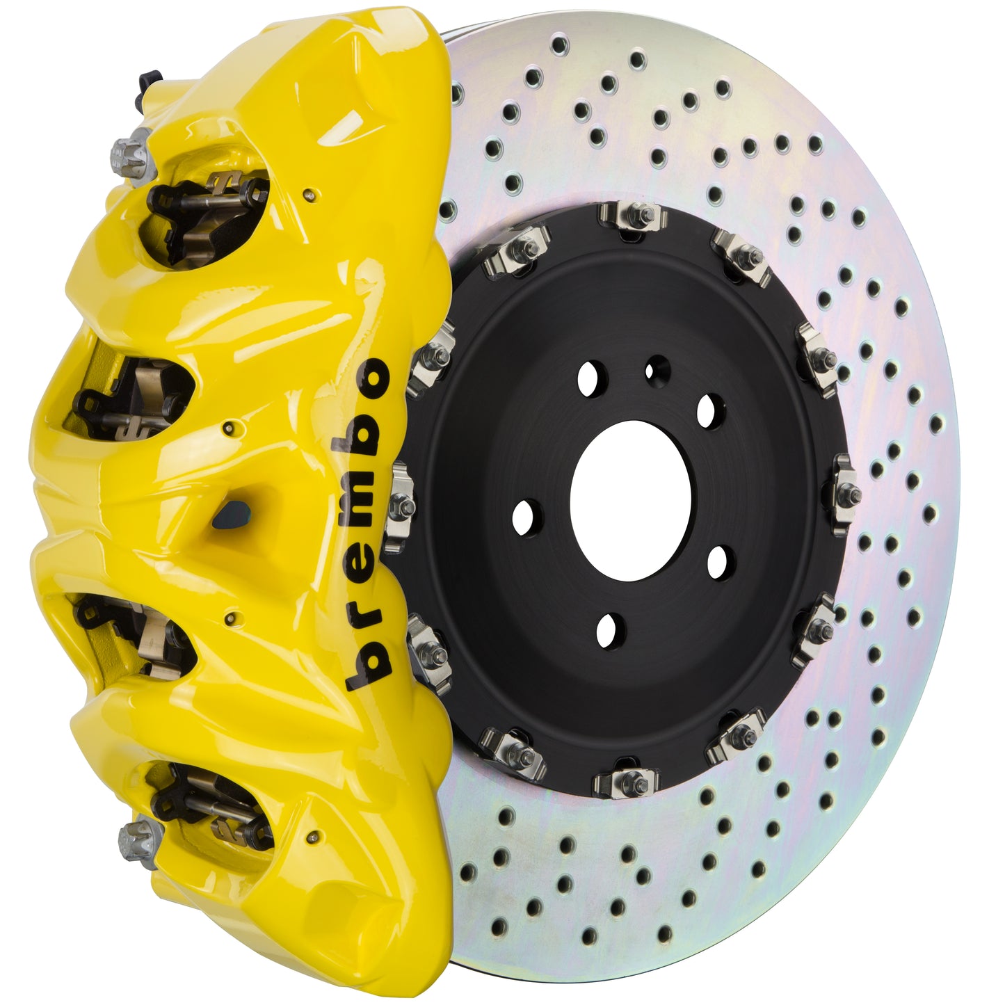 Front Brembo Gran Turismo Braking Upgrade Kit (1Q19602A) GT / BM8 Caliper with 8-Pistons & 2-piece 412x38 Disc