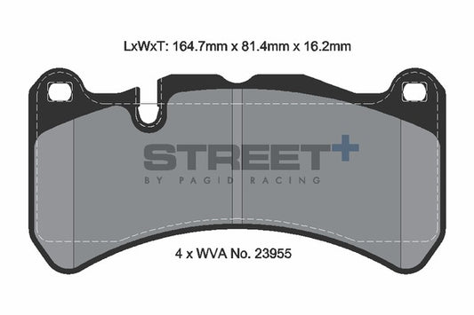 Pagid Racing Street+ Brake Pads T8052SP2001