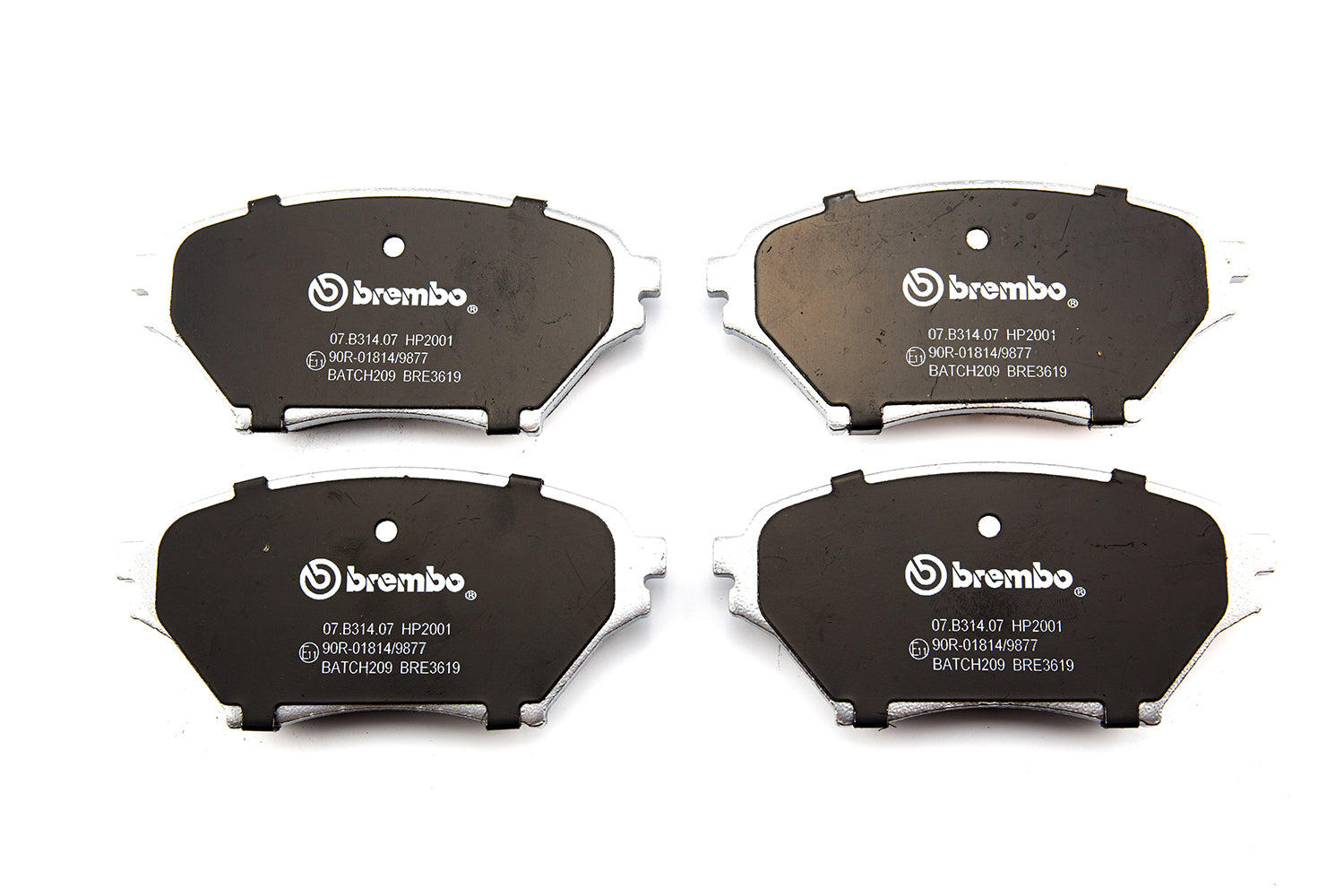 Brembo Sport HP2000, 07.B314.07 Front 101.82 Brembosport