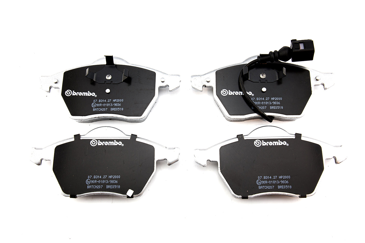 Brembo Sport HP2000, 07.B314.27 Front 109.96 Brembosport