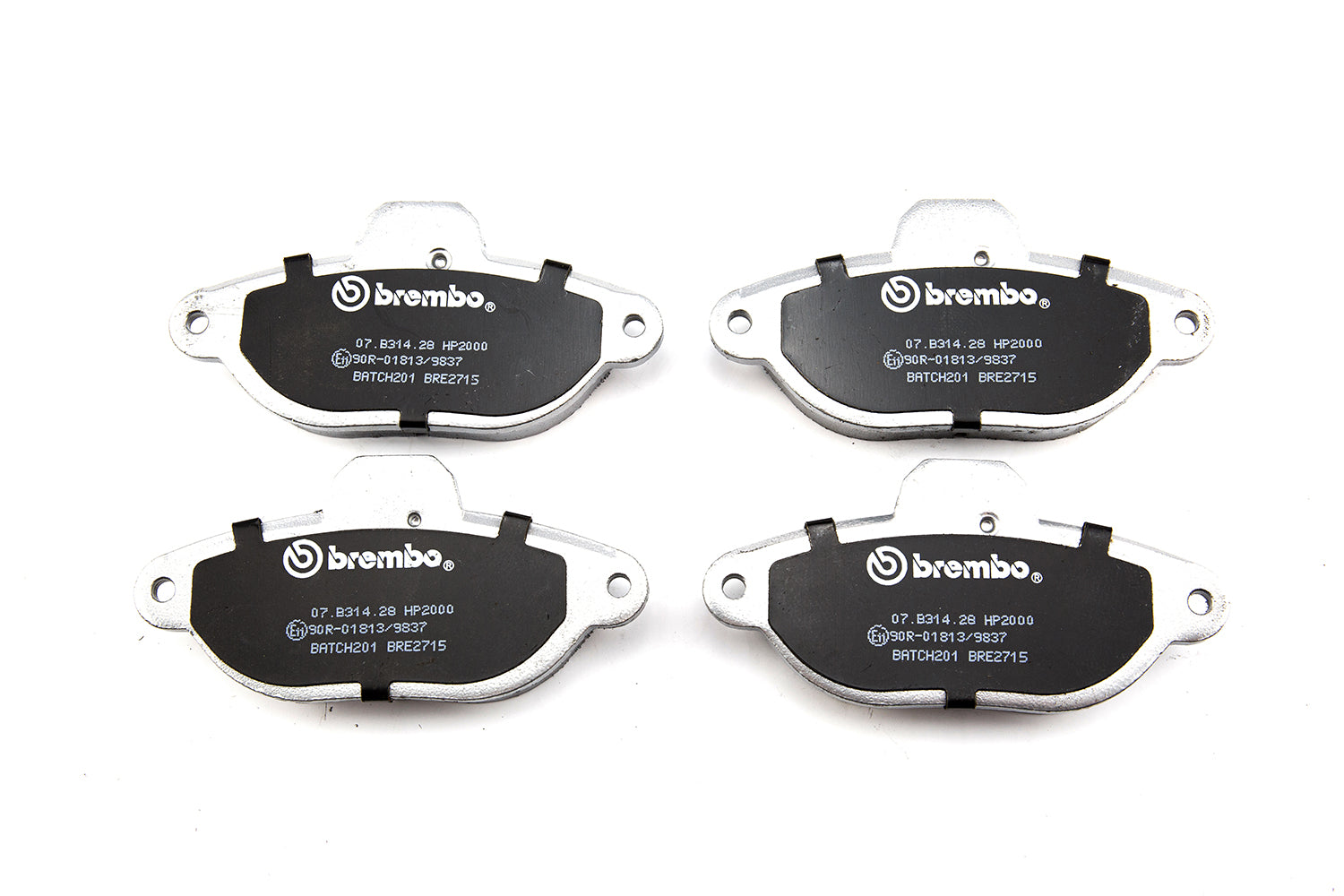 Brembo Sport HP2000, 07.B314.28 Front 101.82 Brembosport
