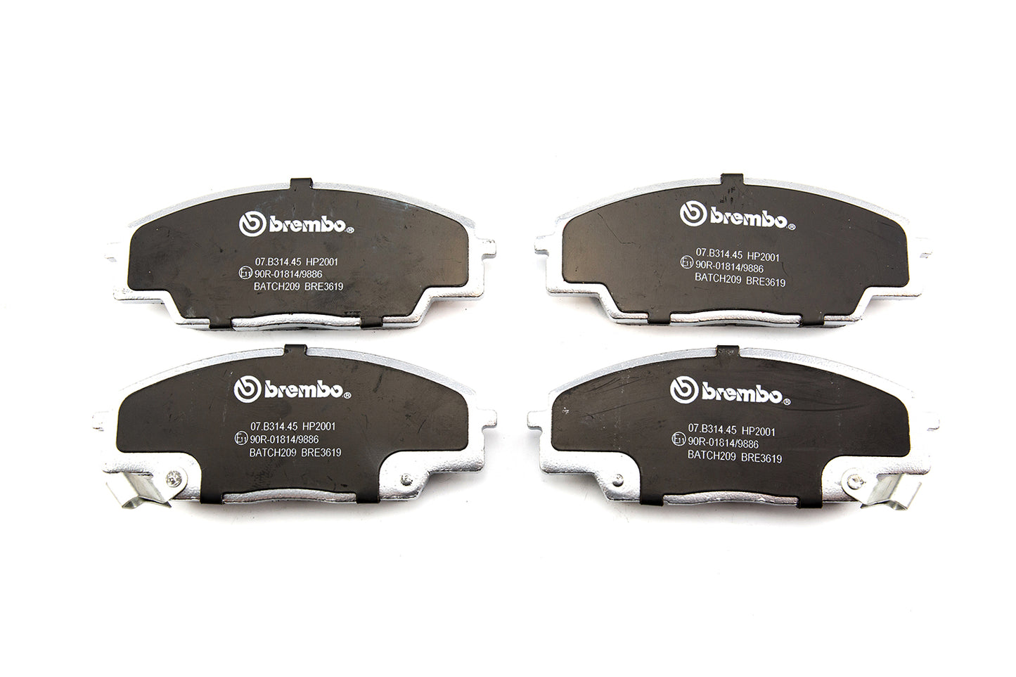 Brembo Sport HP2000, 07.B314.45 Front 126.25 Brembosport