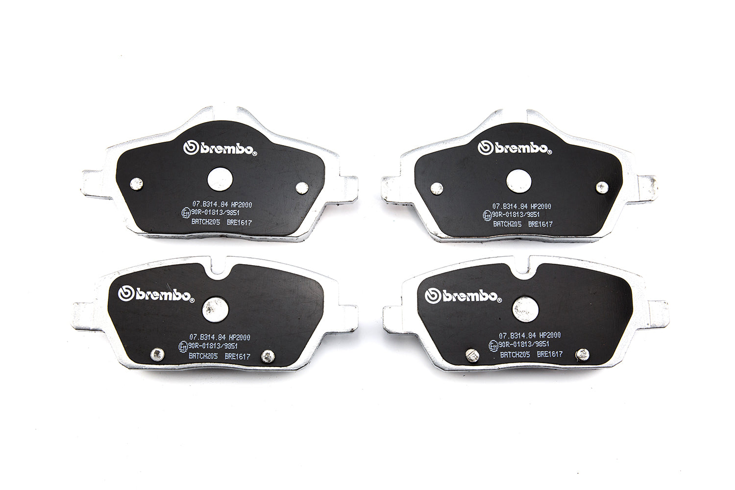 Brembo Sport HP2000, 07.B314.84 Front 115.39 Brembosport