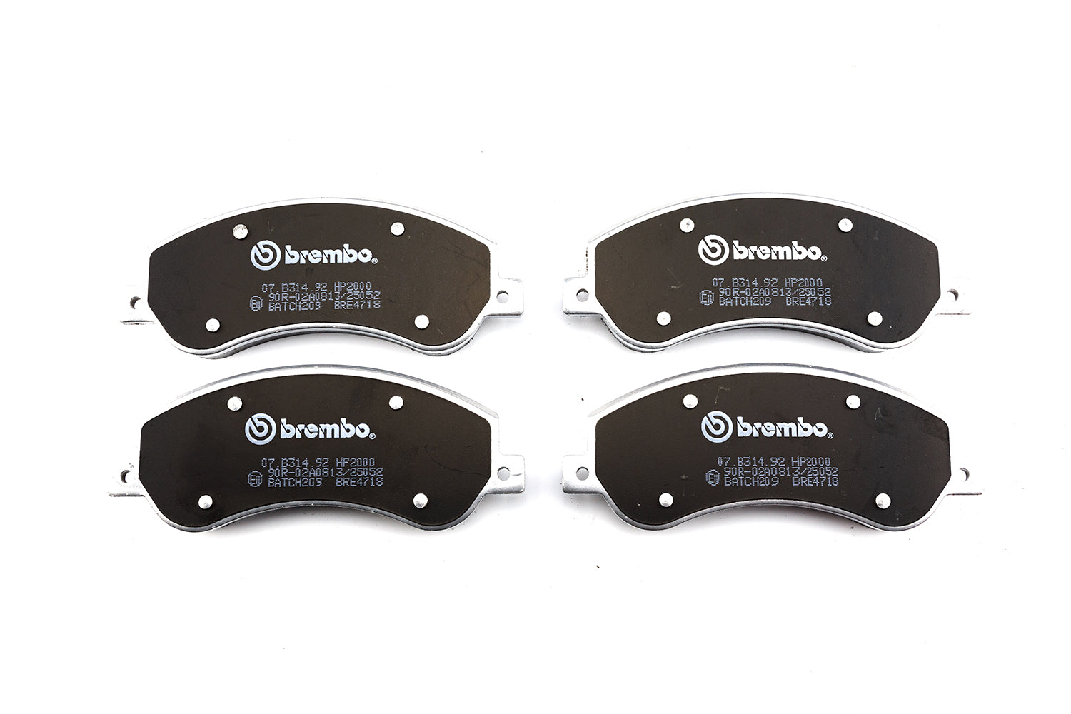 Brembo Sport HP2000, 07.B314.92 Front 157.50 Brembosport