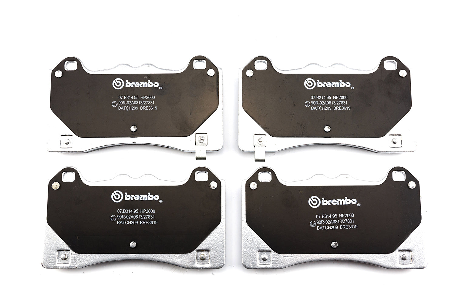 Brembo Sport HP2000, 07.B314.95 Front 196.97 Brembosport