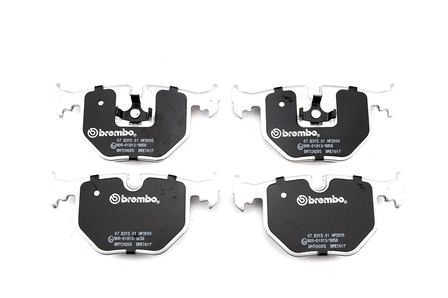 Brembo Sport HP2000, 07.B315.01 Rear 100.47 Brembosport