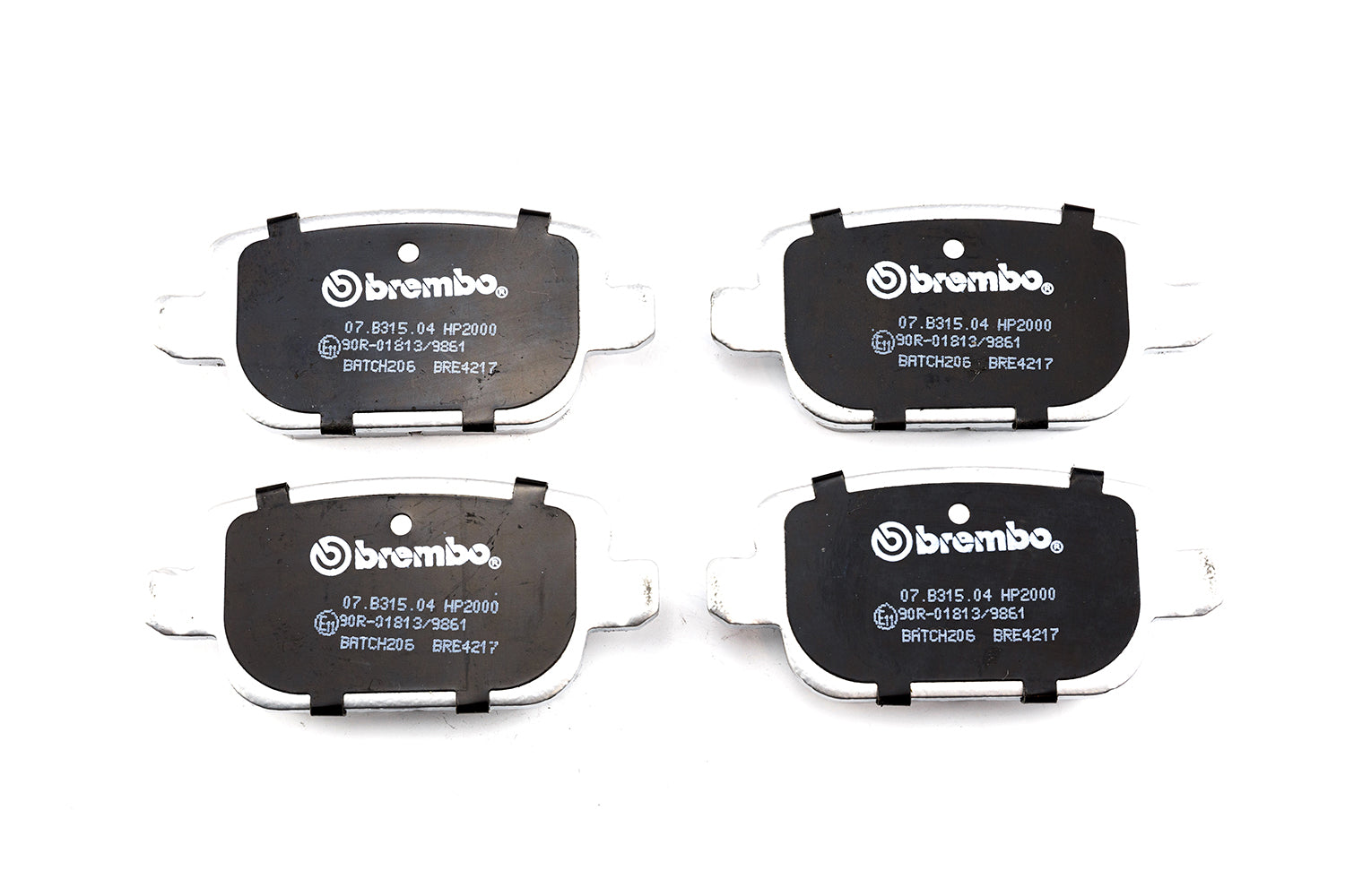 Brembo Sport HP2000, 07.B315.04 Rear 86.88 Brembosport