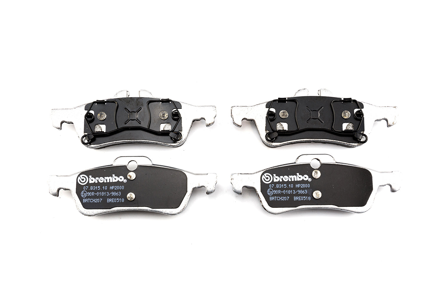 Brembo Sport HP2000, 07.B315.10 Rear 105.89 Brembosport