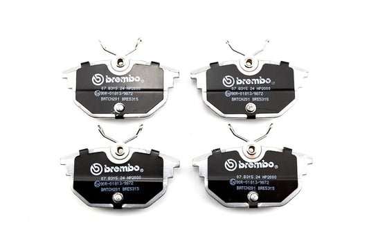 Brembo Sport HP2000, 07.B315.24 Rear 89.59 Brembosport