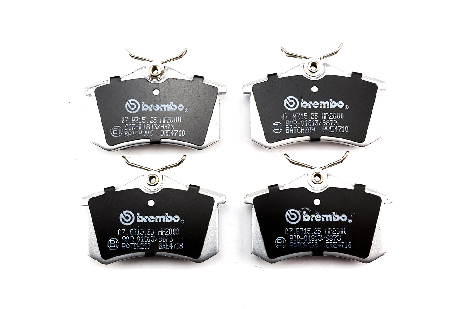 Brembo Sport HP2000, 07.B315.25 Rear 100.47 Brembosport