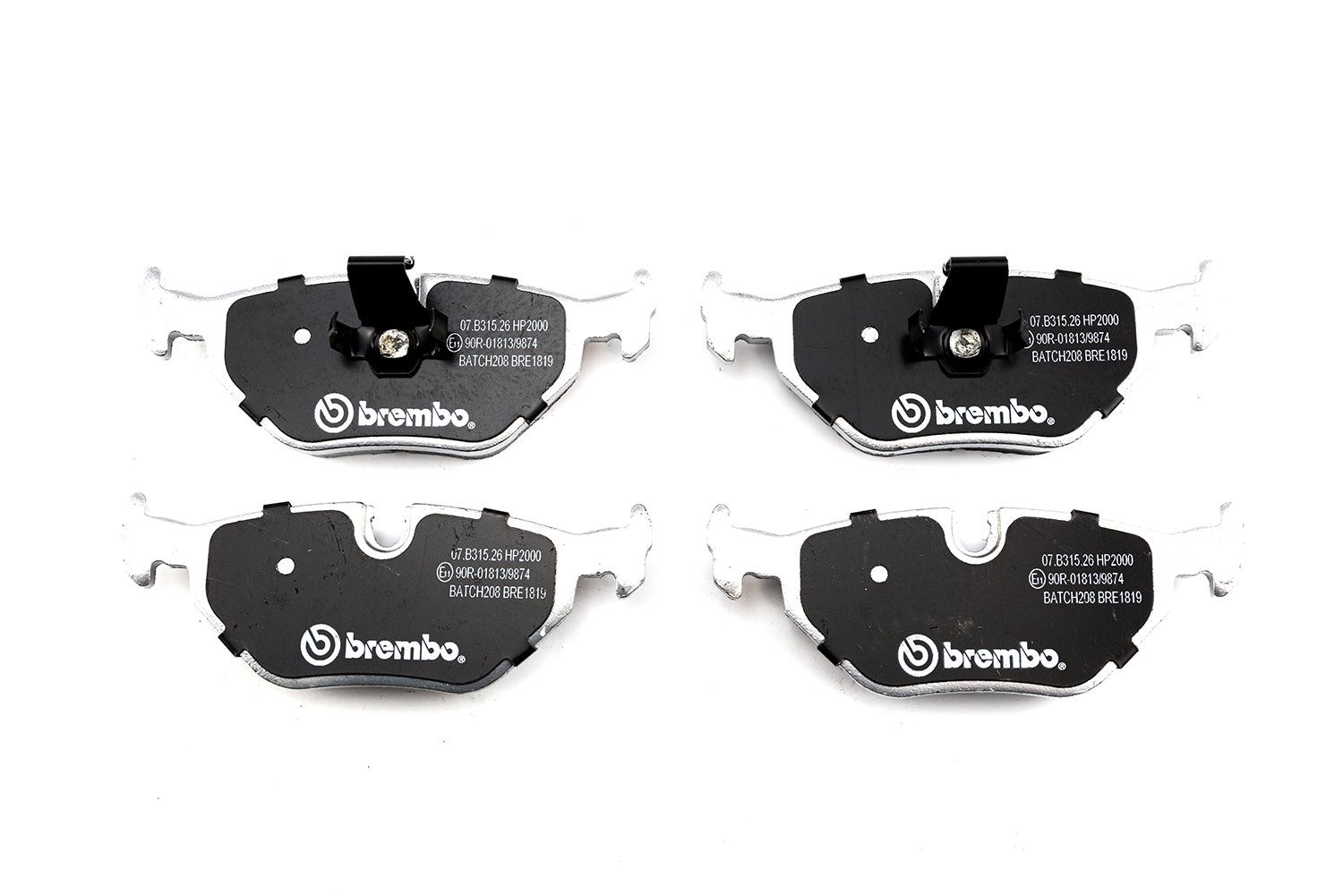Brembo Sport HP2000, 07.B315.26 Rear 100.47 Brembosport