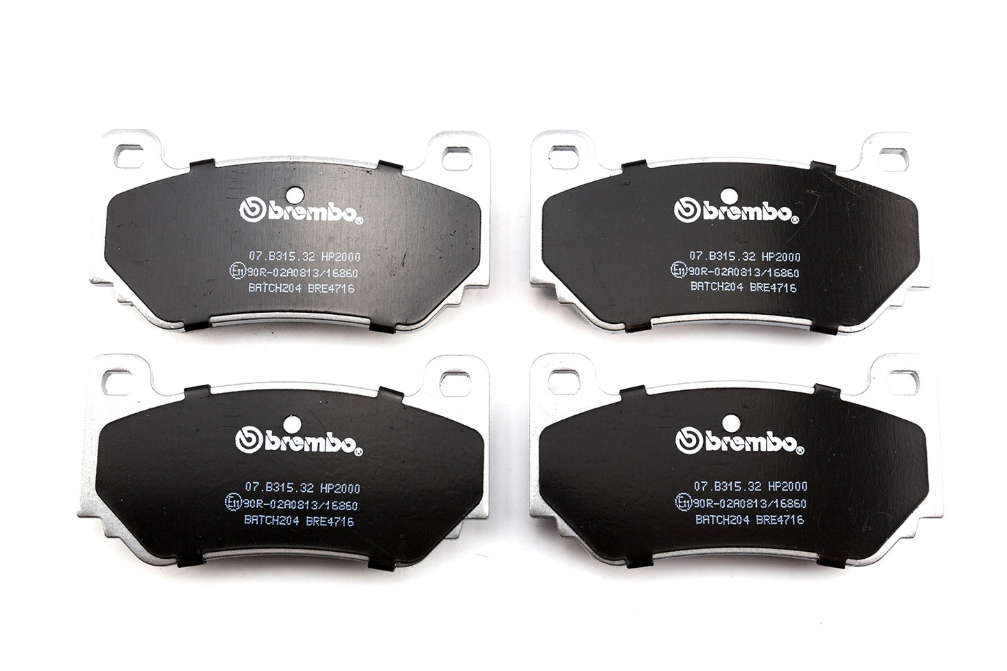 Brembo Sport HP2000, 07.B315.32 Rear 122.18 Brembosport