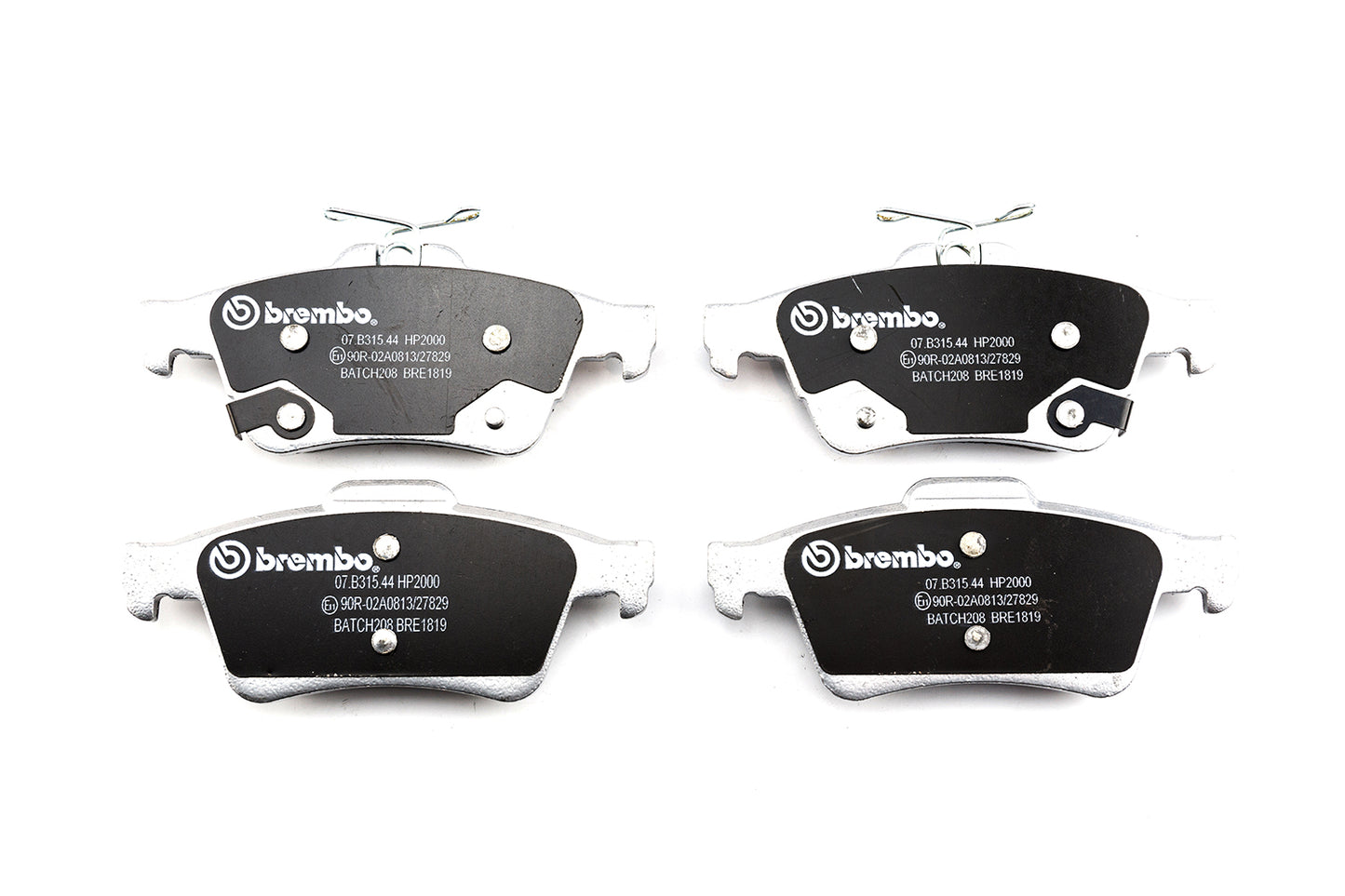 Brembo Sport HP2000, 07.B315.44 Rear 90.12 Brembosport