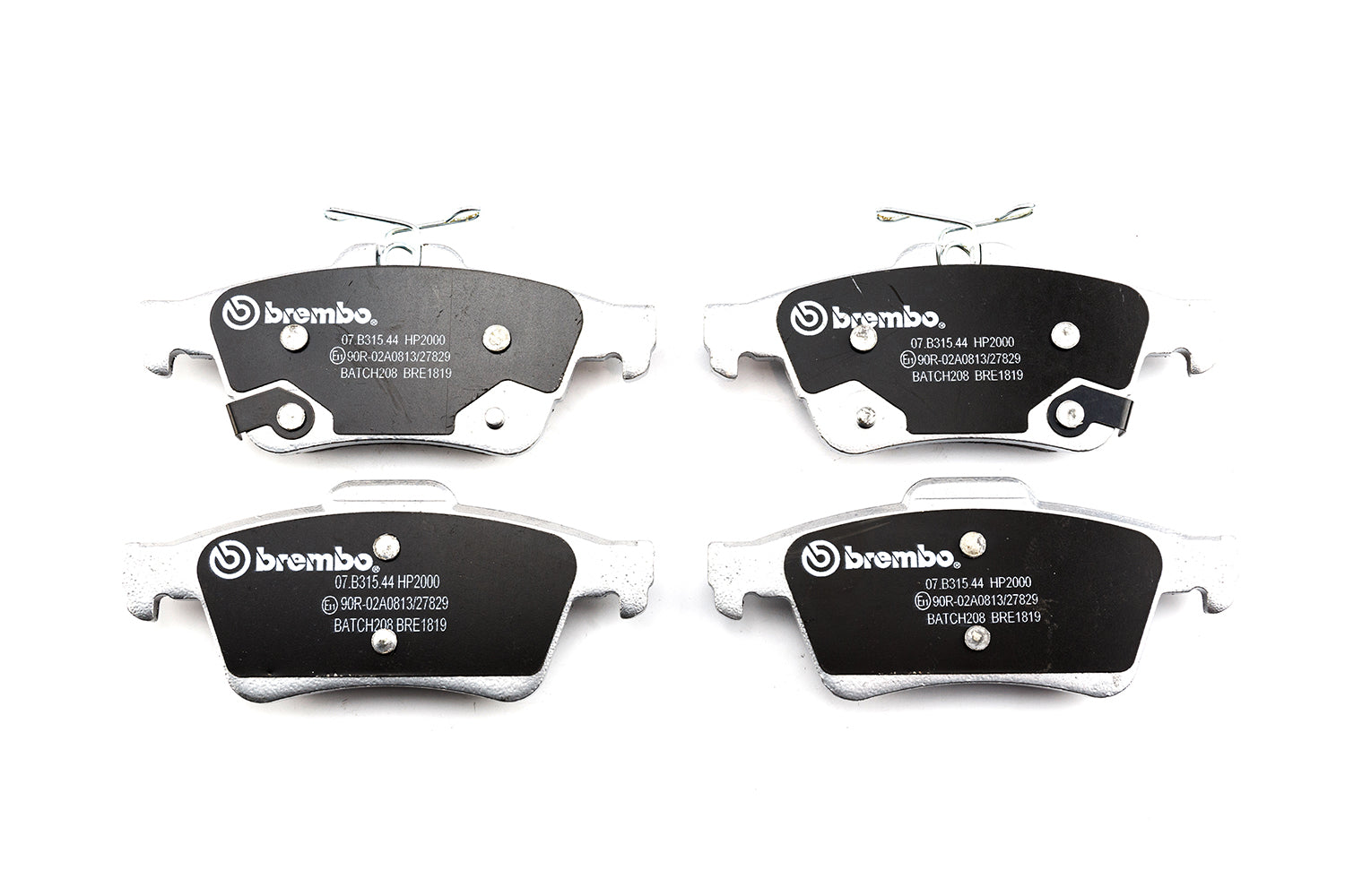 Brembo Sport HP2000, 07.B315.44 Rear 90.12 Brembosport