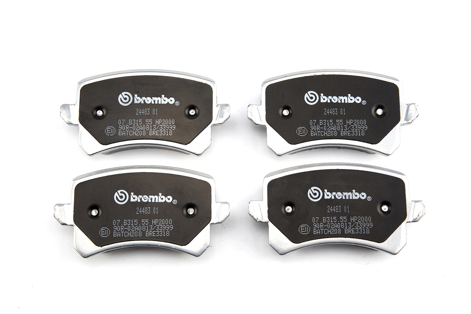 Brembo Sport HP2000, 07.B315.55 Rear 139.53 Brembosport