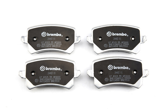 Brembo Sport HP2000, 07.B315.55 Rear 139.53 Brembosport