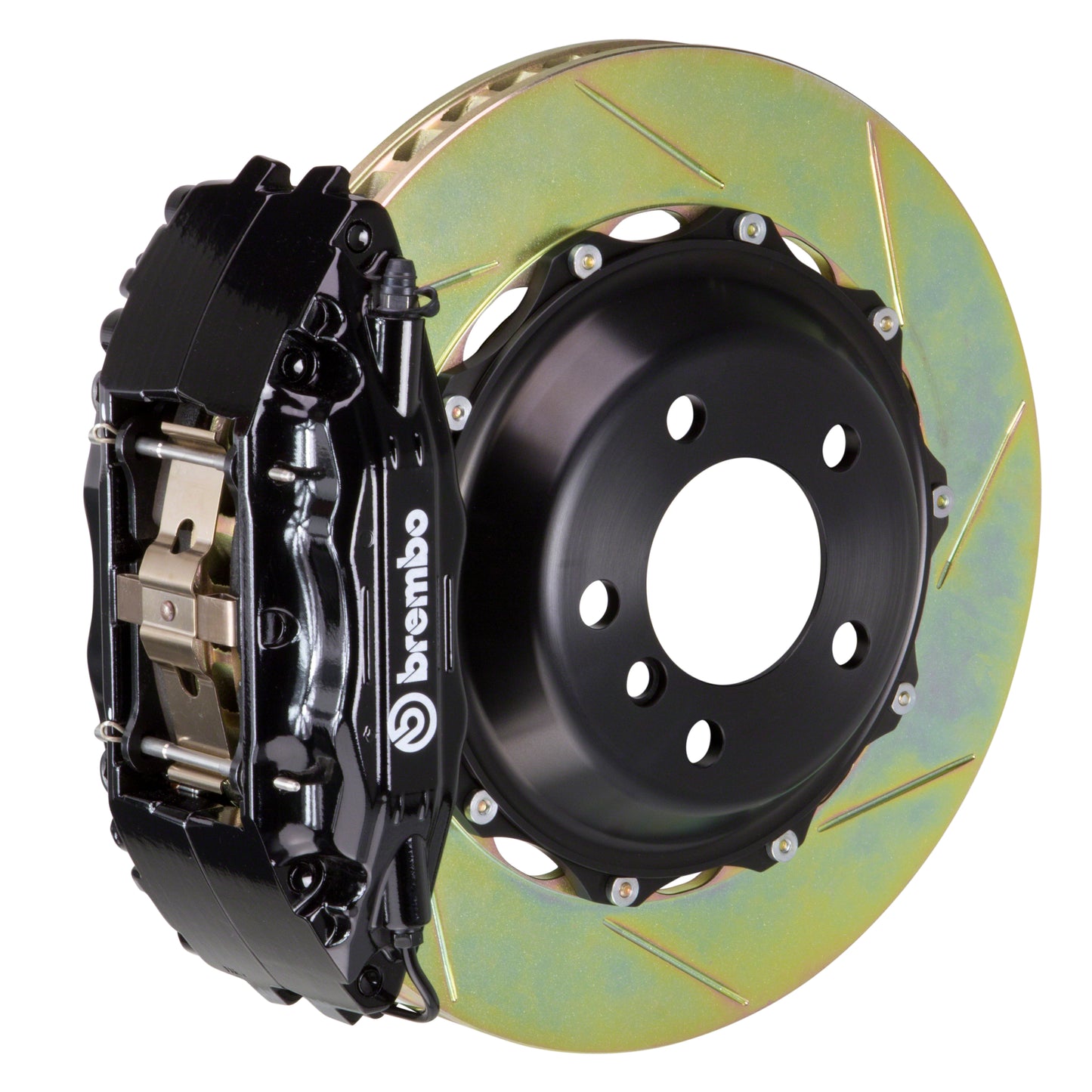Front Brembo Gran Turismo Braking Upgrade Kit (1B18010A) GT / A4 Caliper with 4-Pistons & 2-piece 355x32 Disc