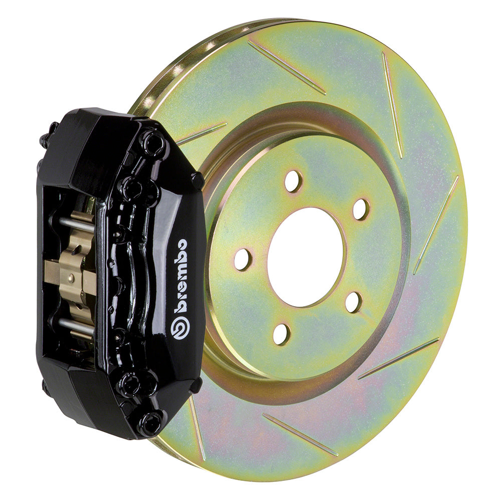 Front Brembo Gran Turismo Braking Upgrade Kit (1B17001A) GT / A4 Caliper with 4-Pistons & 2-piece 332x32 Disc