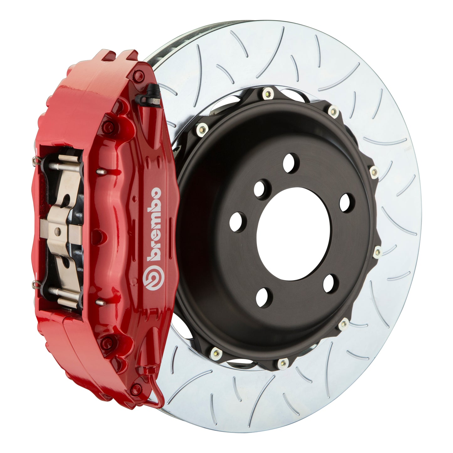 Front Brembo Gran Turismo Braking Upgrade Kit (1B18010A) GT / A4 Caliper with 4-Pistons & 2-piece 355x32 Disc