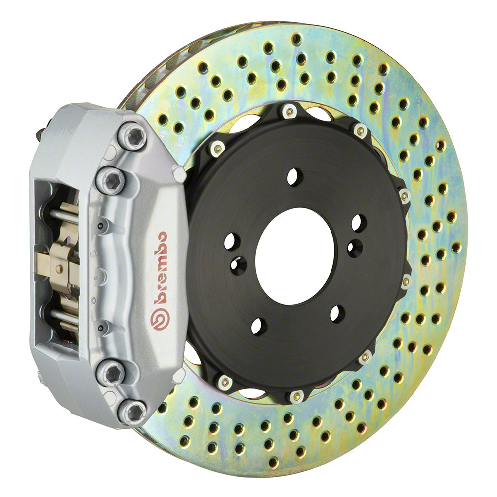 Front Brembo Gran Turismo Braking Upgrade Kit (1B18005A) GT / A4 Caliper with 4-Pistons & 2-piece 355x32 Disc