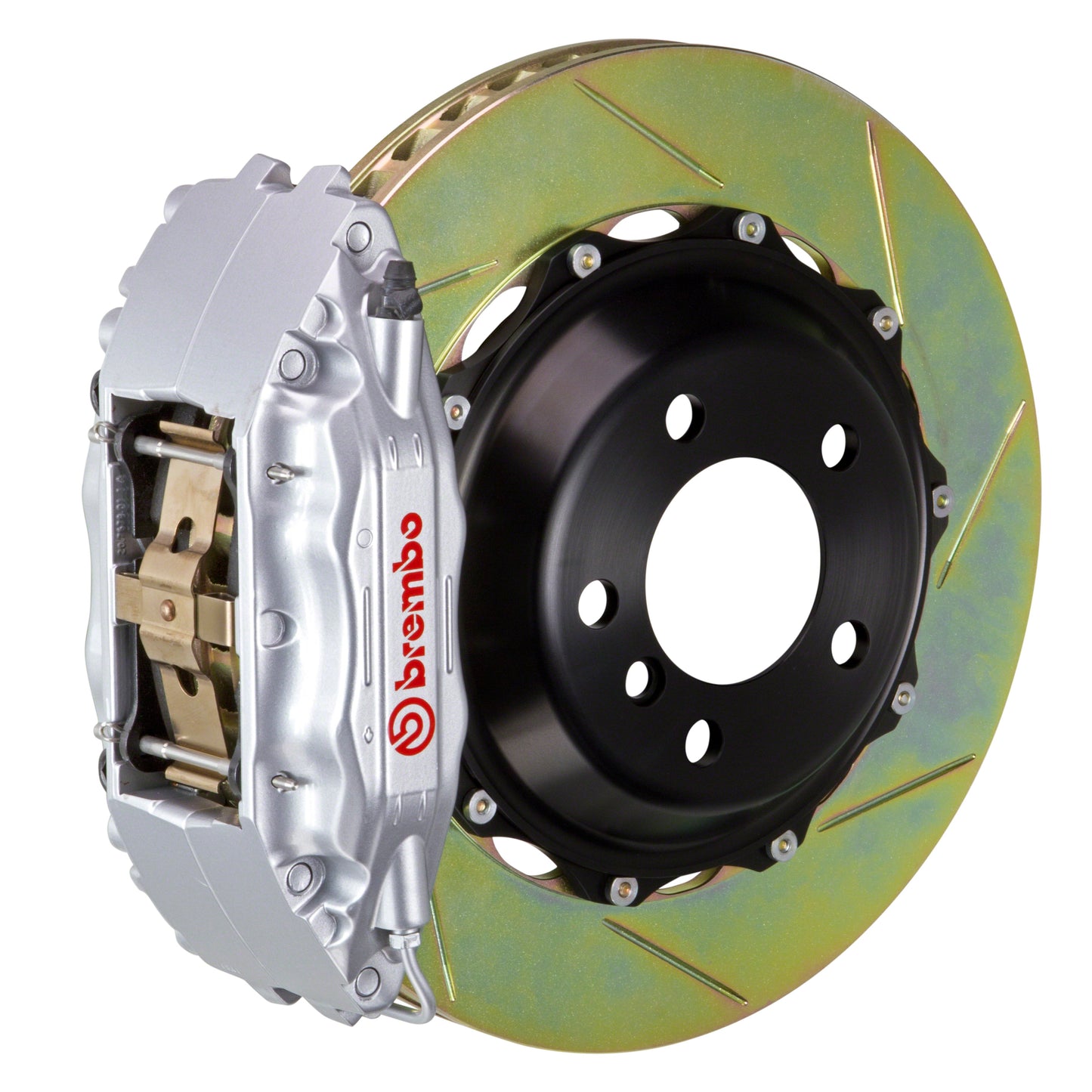 Front Brembo Gran Turismo Braking Upgrade Kit (1B18046A) GT / A4 Caliper with 4-Pistons & 2-piece 355x32 Disc