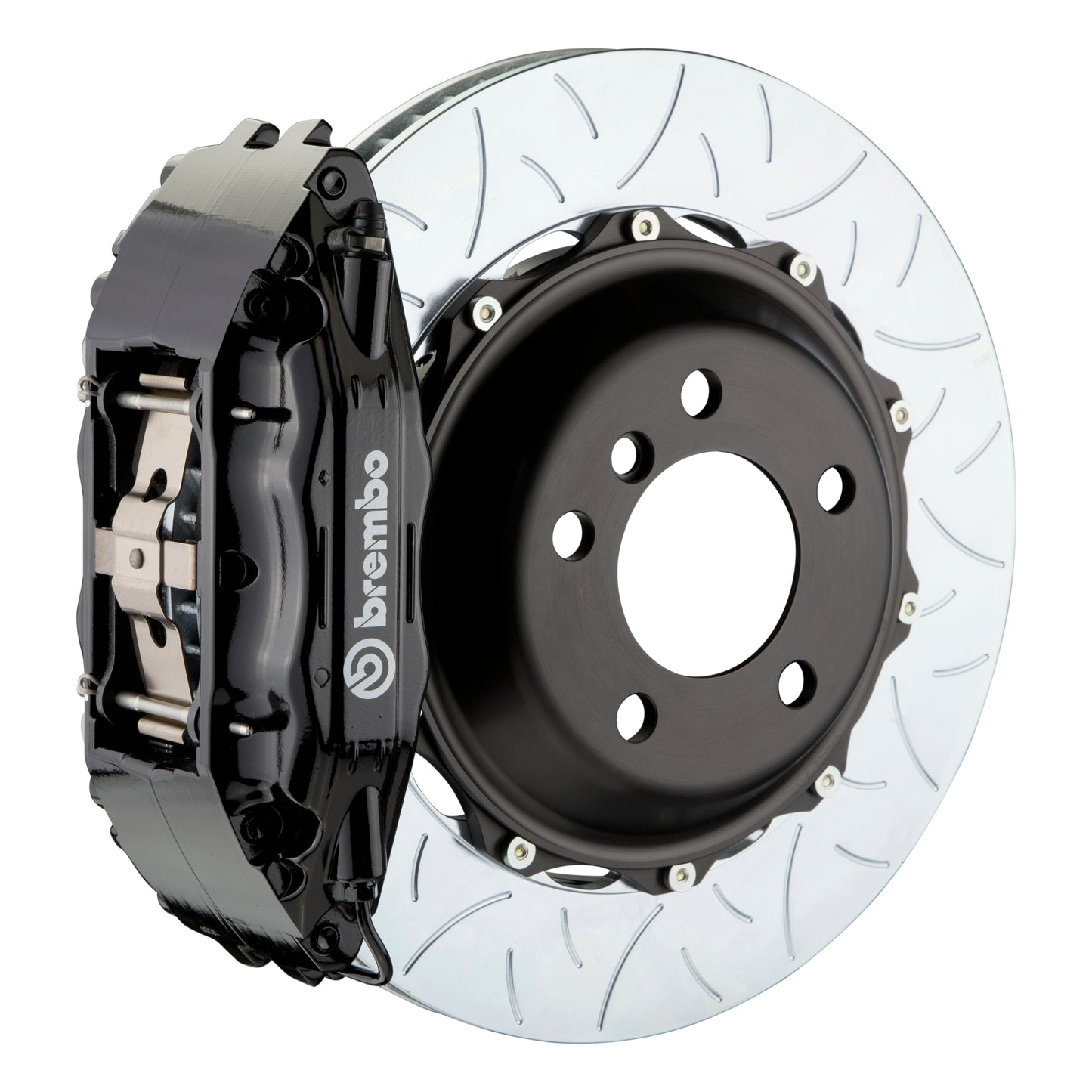 Front Brembo Gran Turismo Braking Upgrade Kit (1B18046A) GT / A4 Caliper with 4-Pistons & 2-piece 355x32 Disc