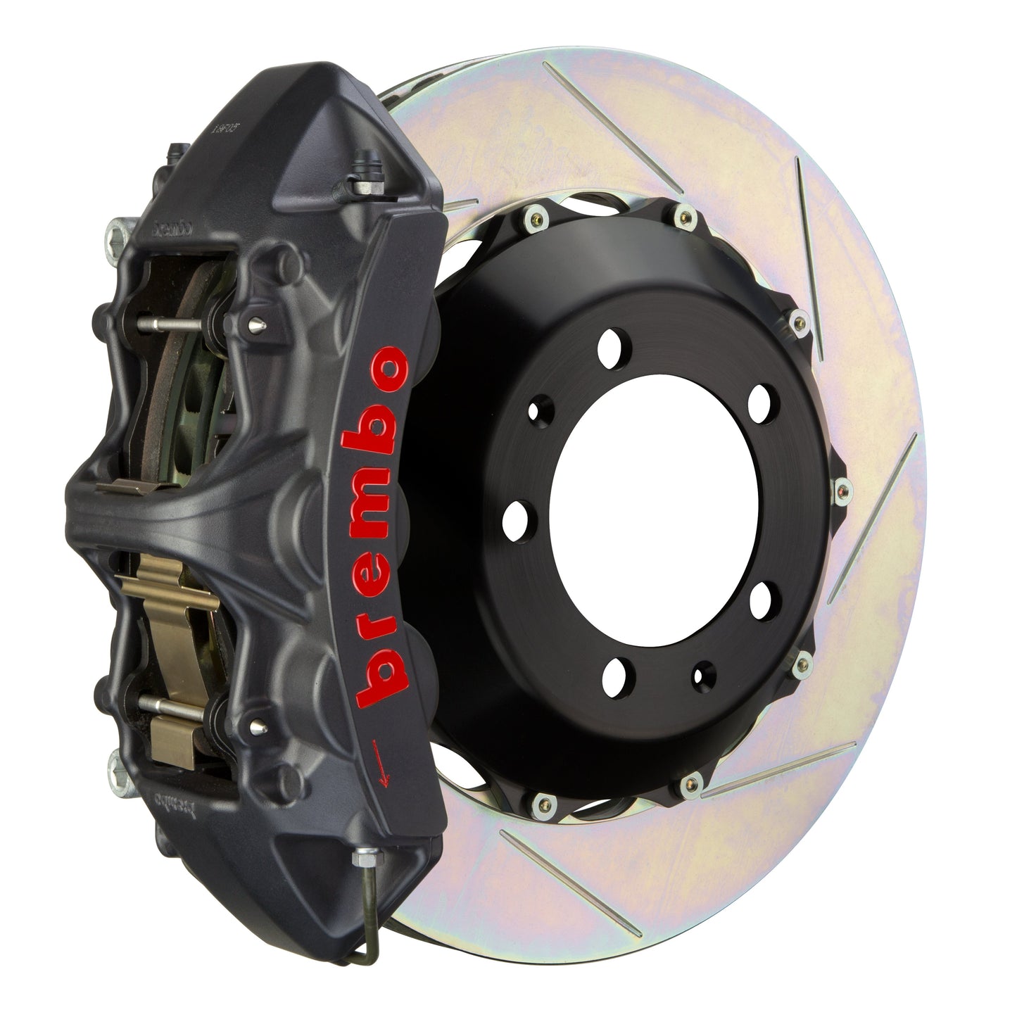 Front Brembo Gran Turismo Braking Upgrade Kit (1M19001AS) GT / S6 Caliper with 6-Pistons & 2-piece 380x32 Disc