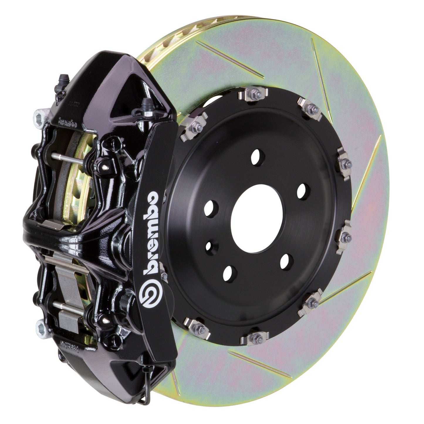 Front Brembo Gran Turismo Braking Upgrade Kit (1N18505A) GT / M6 Caliper with 6-Pistons & 2-piece 365x34 Disc