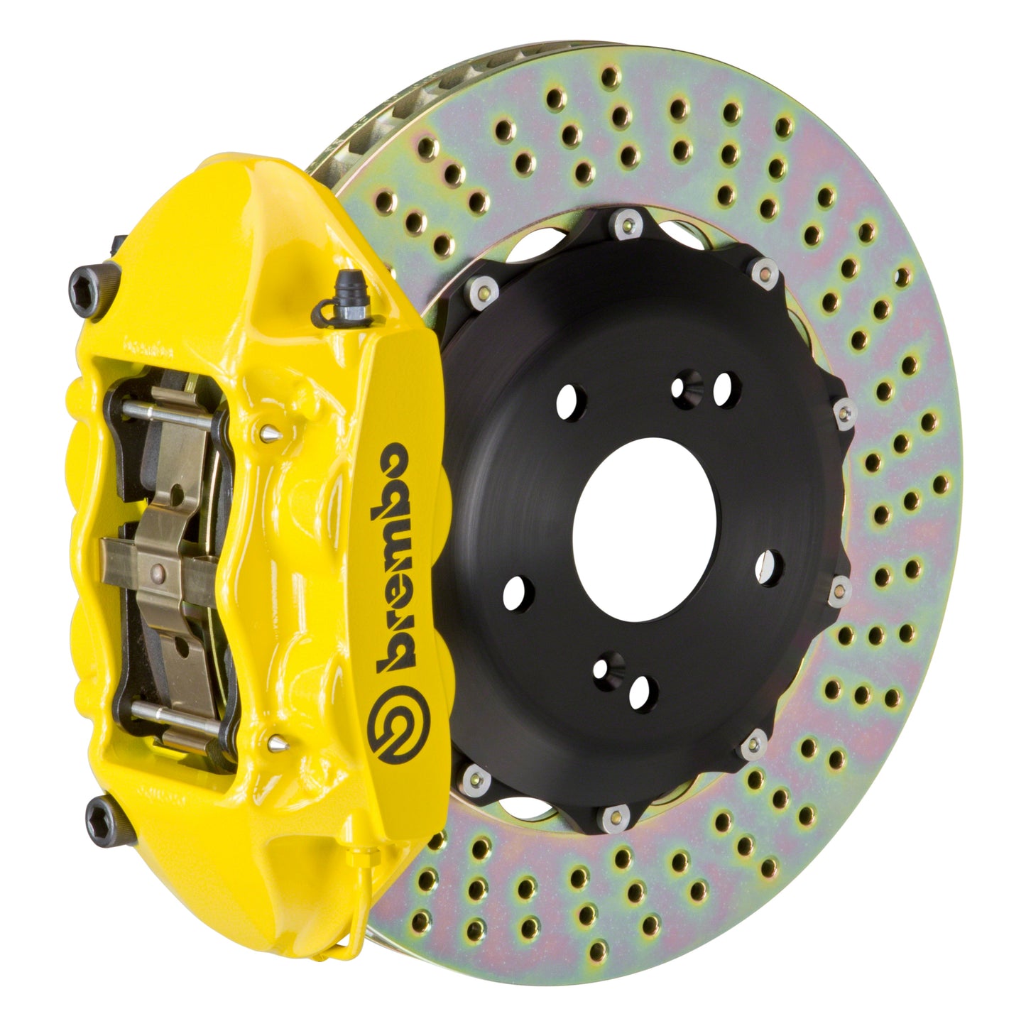 Front Brembo Gran Turismo Braking Upgrade Kit (1P18003A) GT / M4 Caliper with 4-Pistons & 2-piece 345x28 Disc