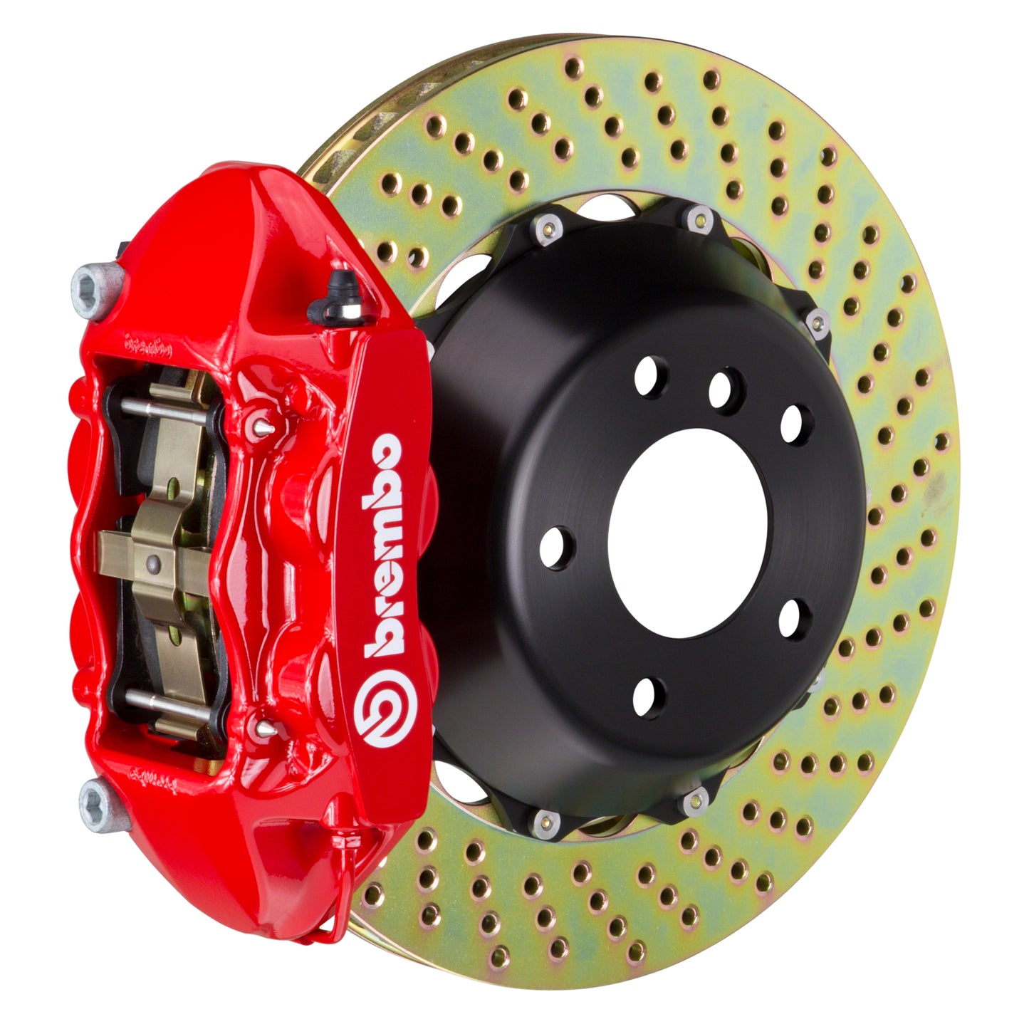 Front Brembo Gran Turismo Braking Upgrade Kit (1P18004A) GT / M4 Caliper with 4-Pistons & 2-piece 345x28 Disc