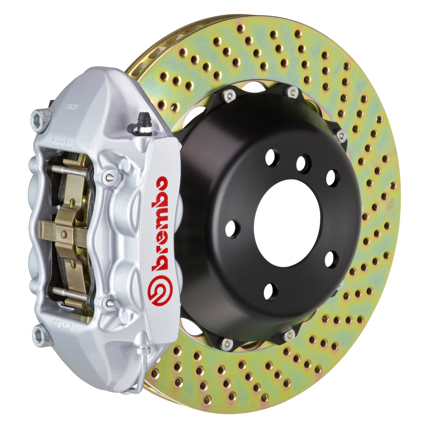 Front Brembo Gran Turismo Braking Upgrade Kit (1P18511A) GT / M4 Caliper with 4-Pistons & 2-piece 365x29 Disc