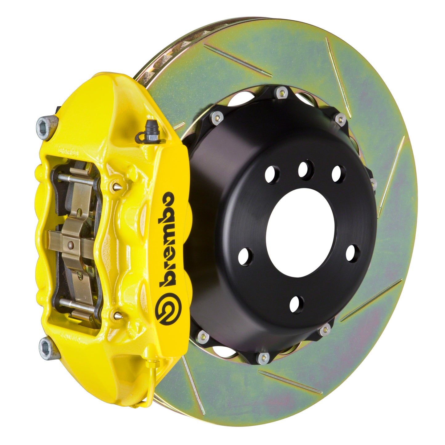 Front Brembo Gran Turismo Braking Upgrade Kit (1P18003A) GT / M4 Caliper with 4-Pistons & 2-piece 345x28 Disc