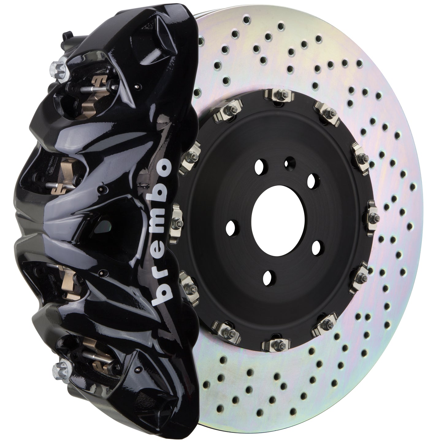 Front Brembo Gran Turismo Braking Upgrade Kit (1Q19610A) GT / BM8 Caliper with 8-Pistons & 2-piece 412x38 Disc