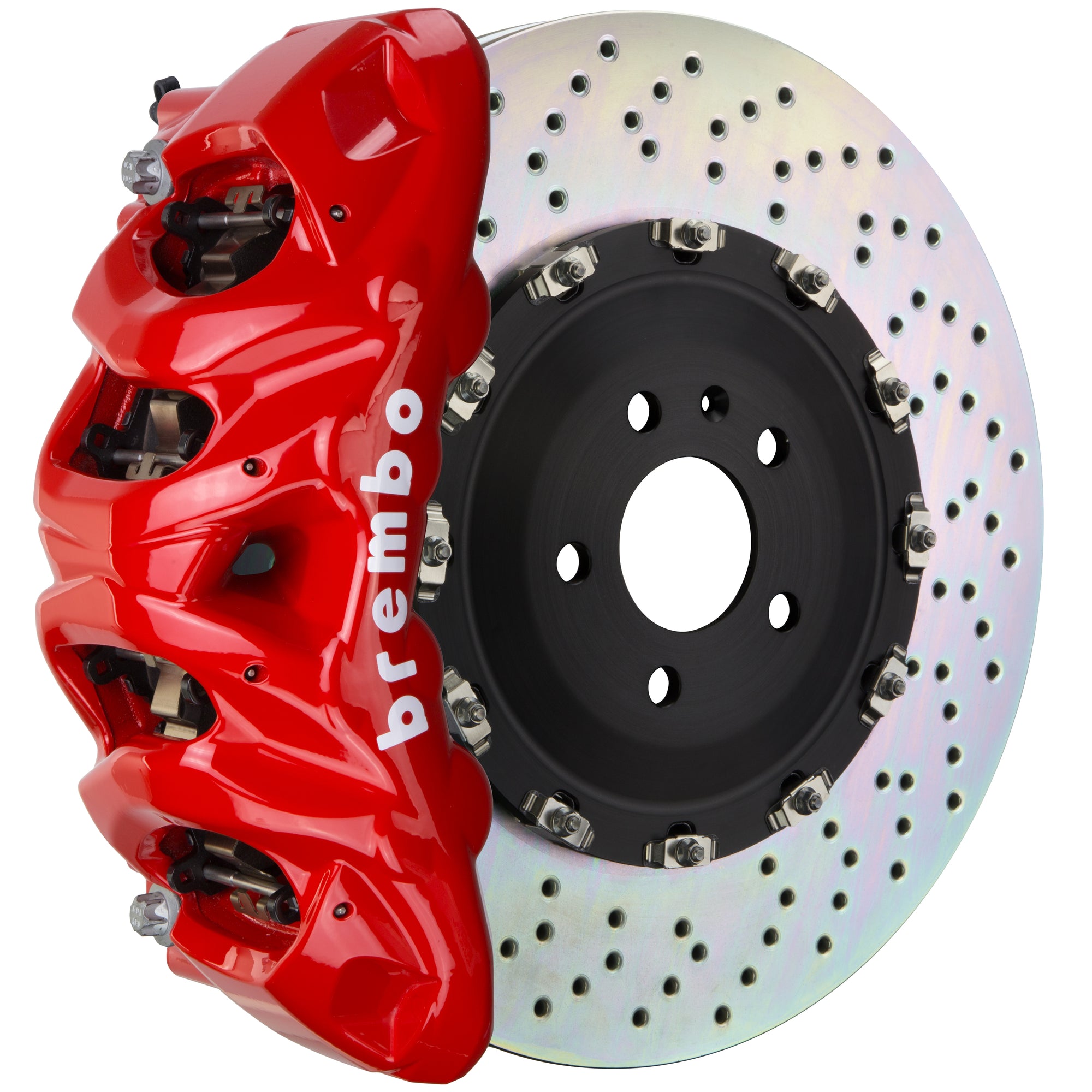 Front Brembo Gran Turismo Braking Upgrade Kit (1Q19619A) GT / BM8 Caliper with 8-Pistons & 2-piece 412x38 Disc