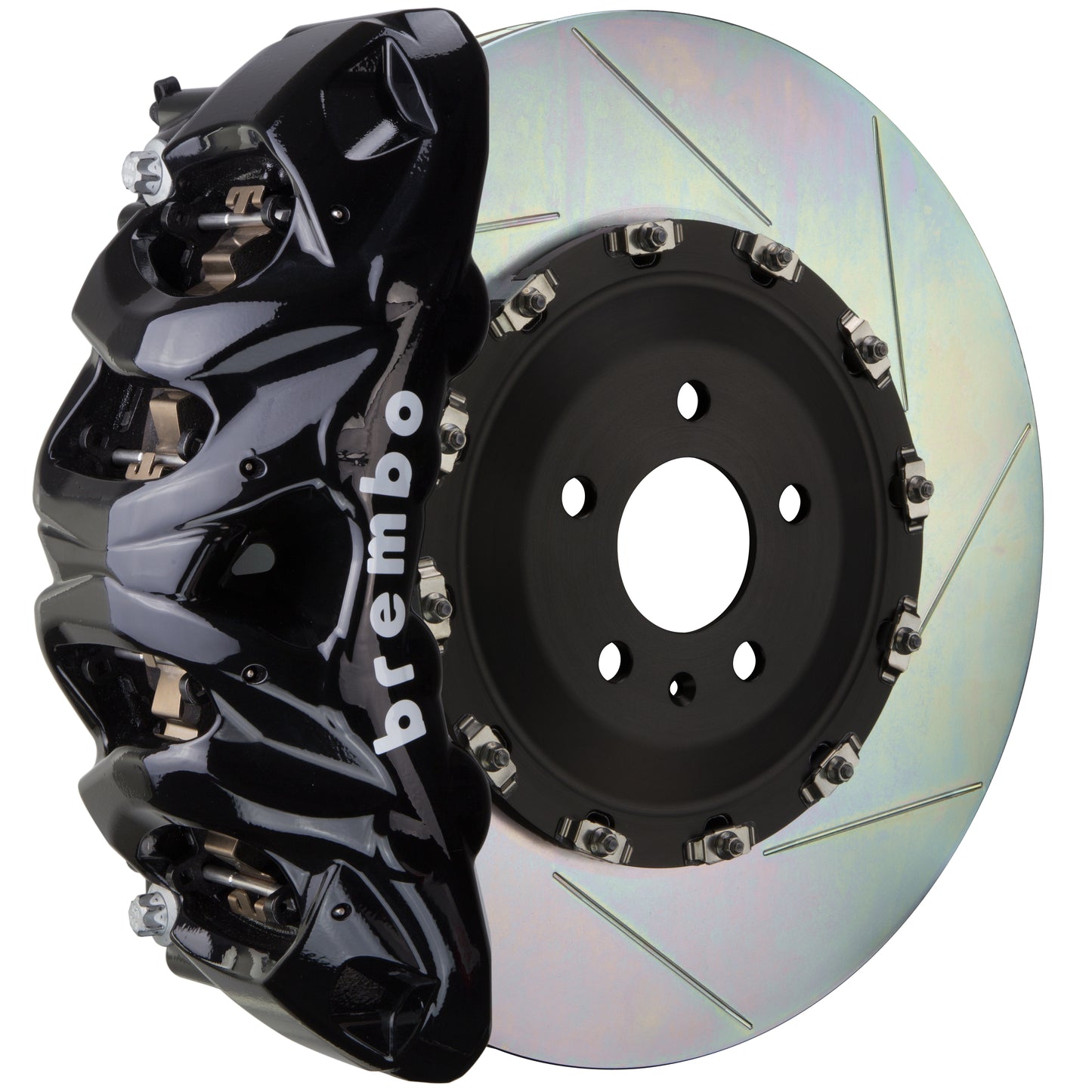 Front Brembo Gran Turismo Braking Upgrade Kit (1Q19607A) GT / BM8 Caliper with 8-Pistons & 2-piece 412x38 Disc