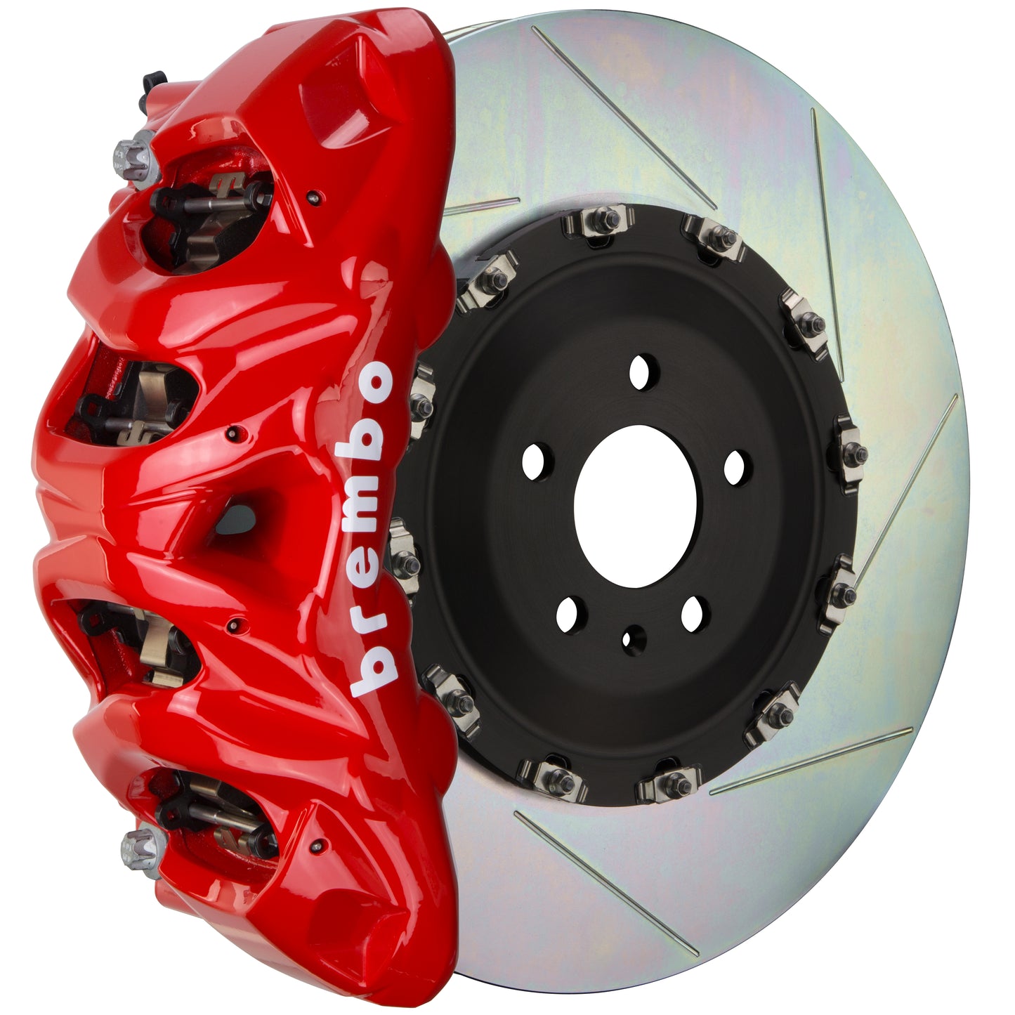 Front Brembo Gran Turismo Braking Upgrade Kit (1Q19607A) GT / BM8 Caliper with 8-Pistons & 2-piece 412x38 Disc