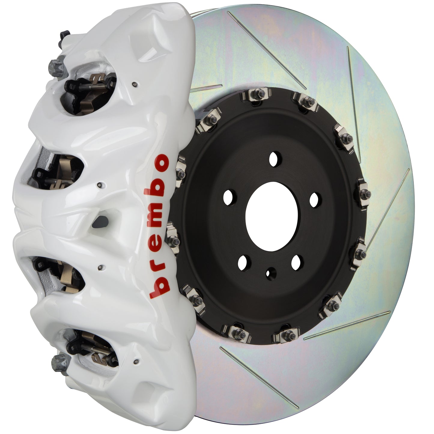 Front Brembo Gran Turismo Braking Upgrade Kit (1Q19621A) GT / BM8 Caliper with 8-Pistons & 2-piece 412x38 Disc