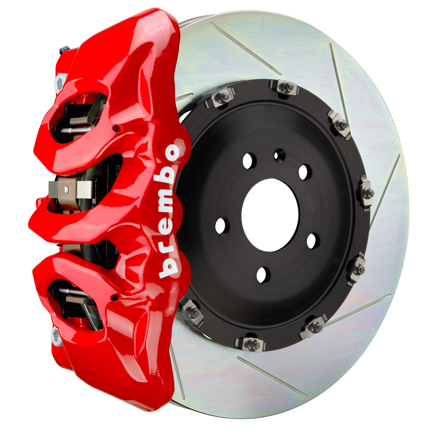Front Brembo Gran Turismo Braking Upgrade Kit (1T19011A) GT / BM6 Caliper with 6-Pistons & 2-piece 380x34 Disc